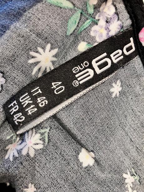 Dámsky letný overal kvetovaný (l), l