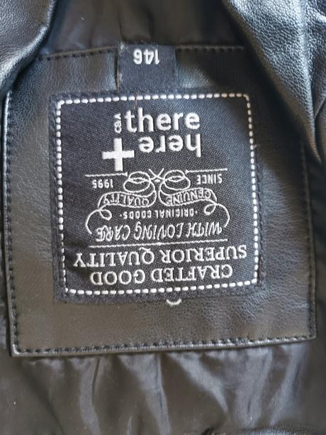 Koženková bunda, c&a,146