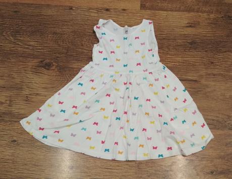 Saty motýliky hm, h&m,92