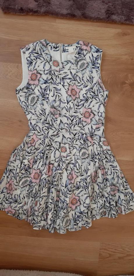 Kvetinové šaty h&m, h&m,38