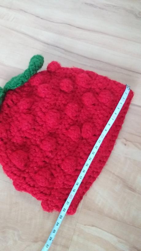 Čiapka jahôdka 98/104/110, 98