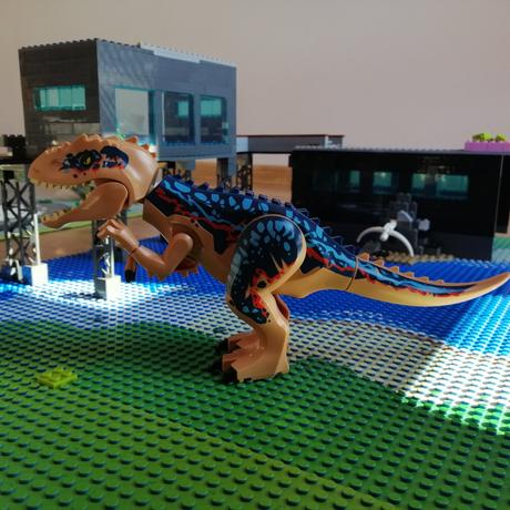 Veľký dino 28cm stavebnica jurský park,
