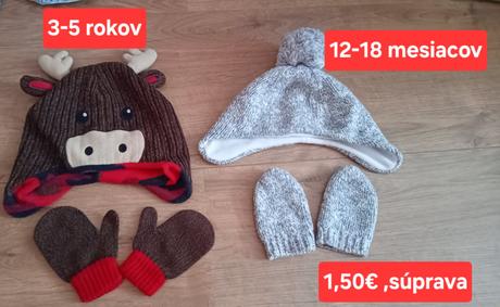 Predám zachovalé oblečenie pre deti od 2.m-6.r,