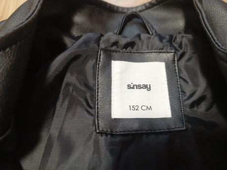 Chlapčenská koženkovå bunda, sinsay,152