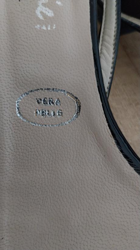 Čierne sandále vera pelle, 37