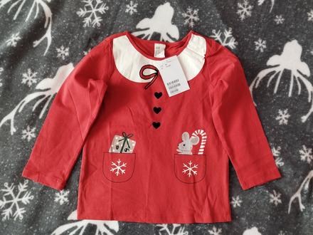 Tricko 92 /nenosene, h&m,92