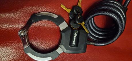 Zámok na bicykel master lock, 