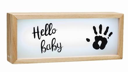 Baby art light box with imprint nočné svetielko,