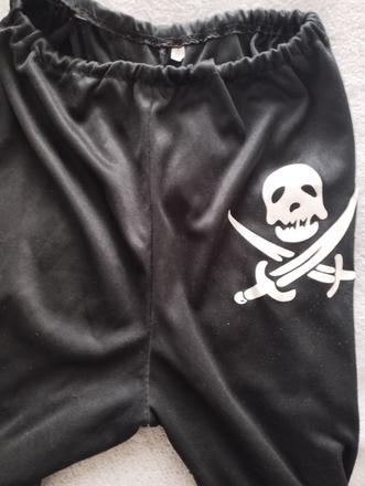 Čierne pirátske na karneval 6-8 r., 