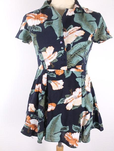 -košelové kvetinové letné šaty glamorous veľ. 32, 146