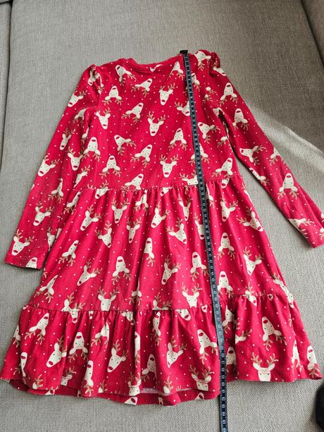 Vianocne saty primark 6-7y 122, primark,122