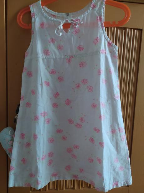 Ľanové šaty, benetton,110