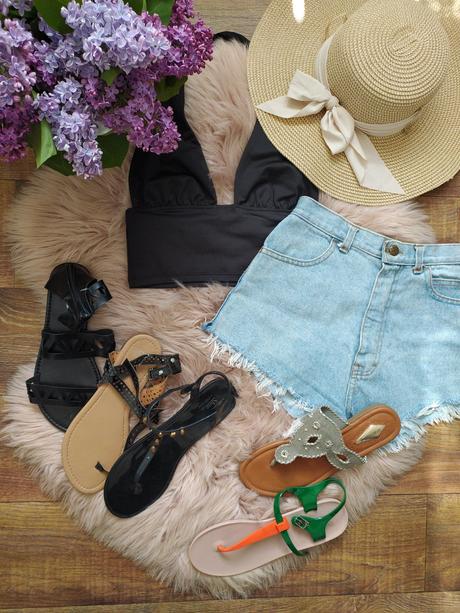 Set - dámske sandále 5ks, 40