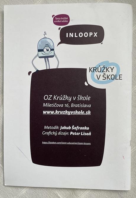 Naprogramuj si robota zošit, 