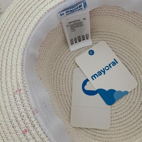 Letný klobúčik mayoral, obvod hlavy 54cm, mayoral,140