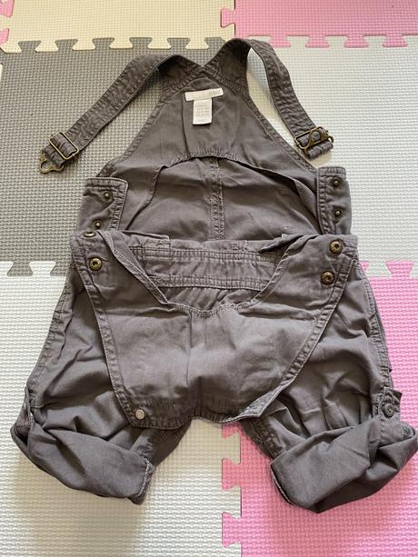 Krátke nohavice na traky, h&m,86