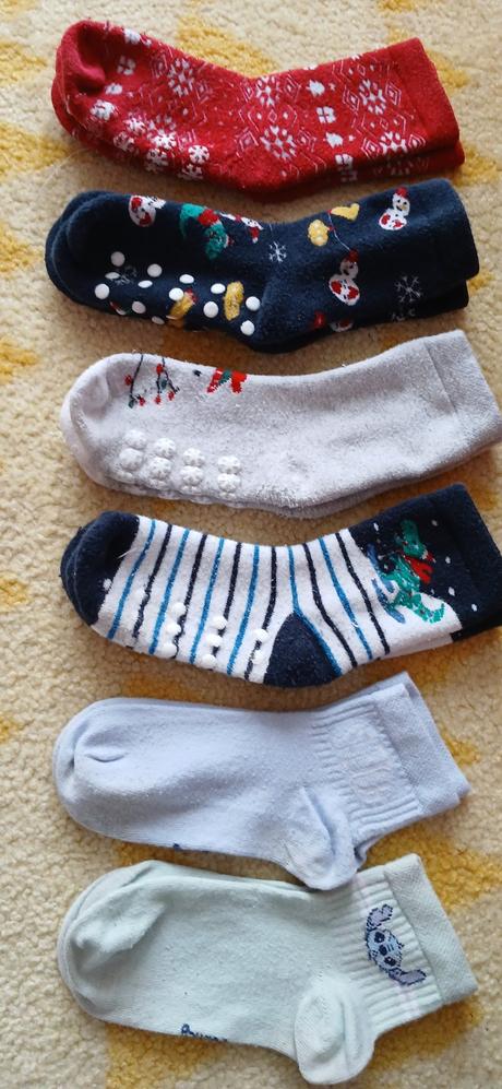 Detské ponožky č. 27-30, 27