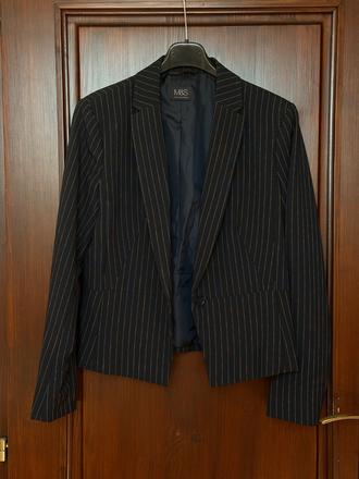 Tmavomodré sako, marks & spencer,xs