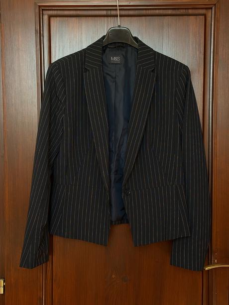 Tmavomodré sako, marks & spencer,xs