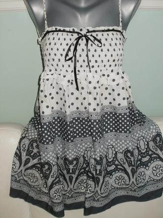 Dlhšia blúzka na ramienka, l