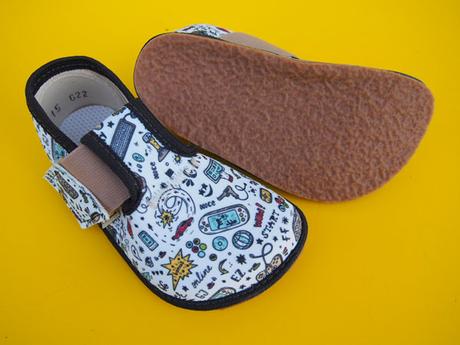 Detské barefoot papučky pegres, pegres,20 - 32