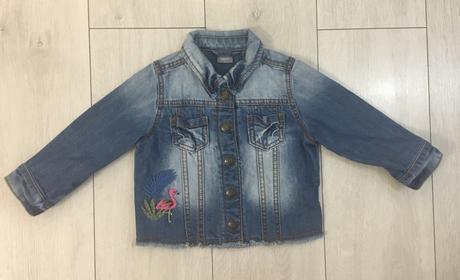 Next vyšívaná riflová bundička, next,86