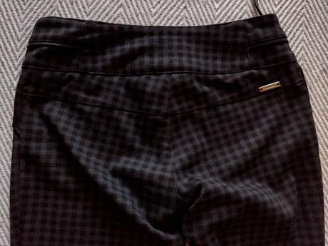Kockovane nohavice, s