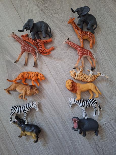 Zvieratá afrika 7ks,