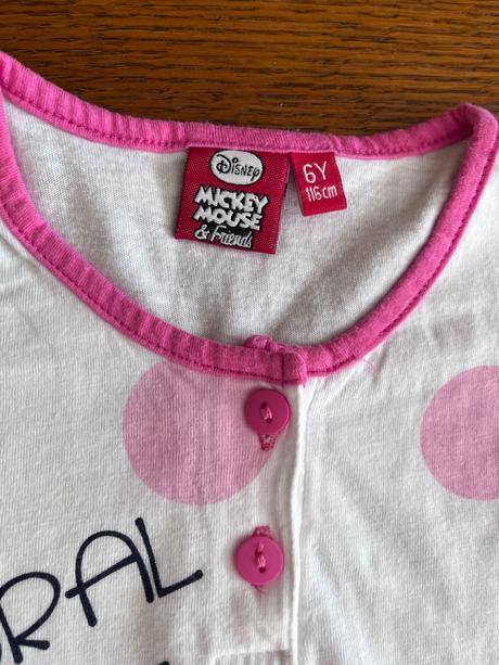 Letné pyžamko minnie mouse 116/122, disney,116