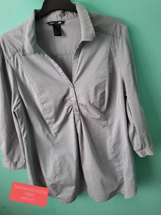 Tehotenská blúzka, h&m,l