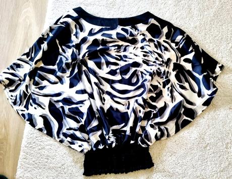 Saténová elegantná tunika l/xl, l