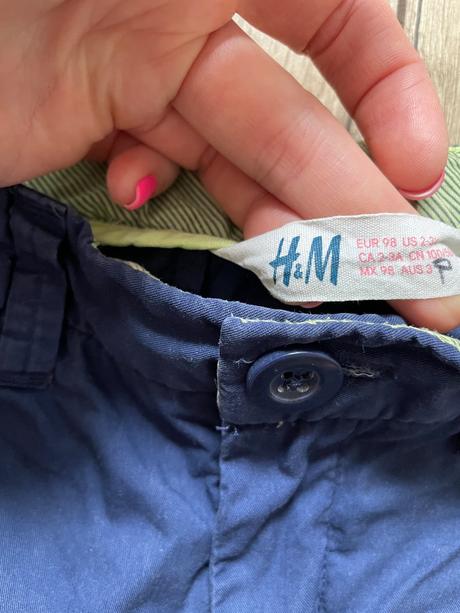 Kraťasy h&m, h&m,98