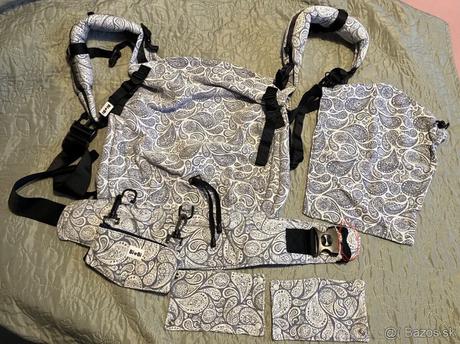 Šatkový ergonomický nosič bimbi, bimbi