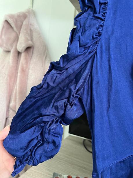 Saténový overál, zara,m