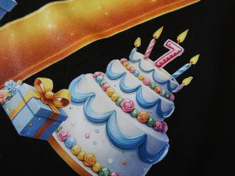 Narodeninové tričko s číslom 7 - 122/128 (6-8r.), 128