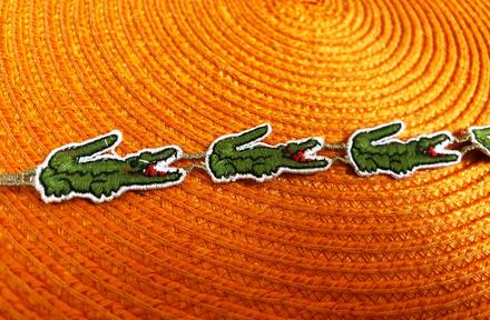 Ozdobná šnúrka - nášivky, 