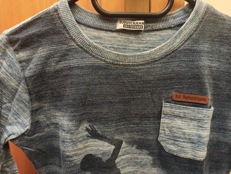 Tričko v denimovom vzhľade, 140