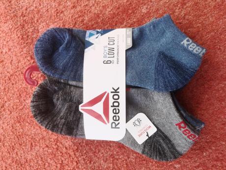 Reebok ponožky 6ks veľkosť 36-42, reebok,36 - 42