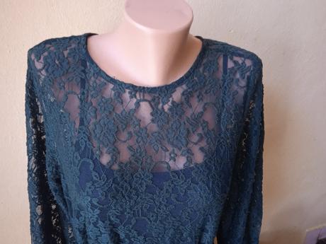 Krajkové šaty - vrs - l, l