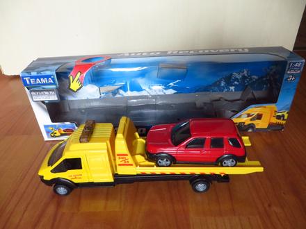 Odťahová služba - auto s ťahačom - 3+, 