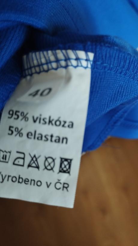 Šaty - kráľovská modrá, 40