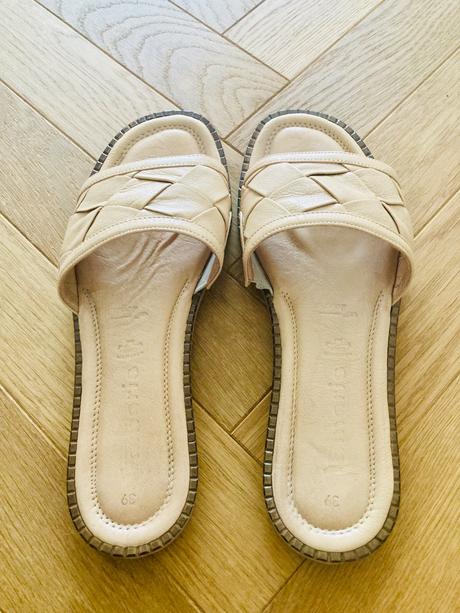 Kožené šľapky tamaris, tamaris,39