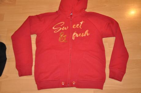 Červená mikina mayoral, mayoral,164