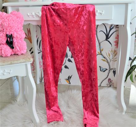 Velúrové-zamatové legínky-140, 140