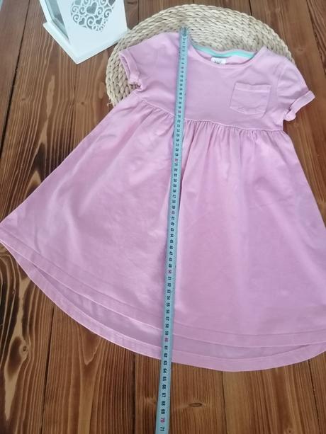 Šaty f&f 104 ruzove, f&f,110