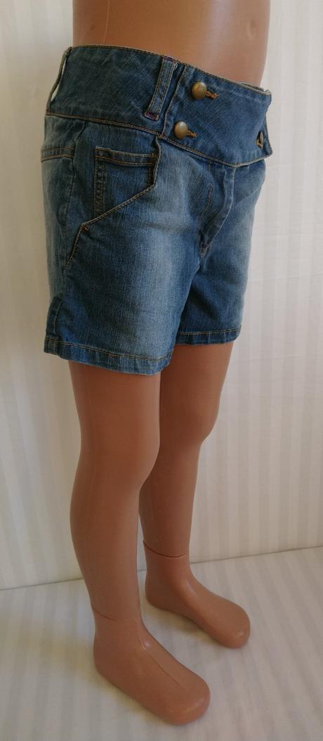 Dievčenské modré elastické šortky, toutcomptefait, 128