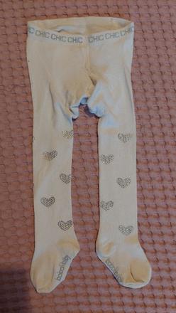 Pančušky so srdiečkami boboli 12 mesiacov, 80