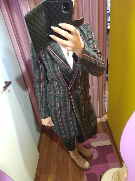 Krásny prechodný kabát nový, s vysačkou, sinsay,xs