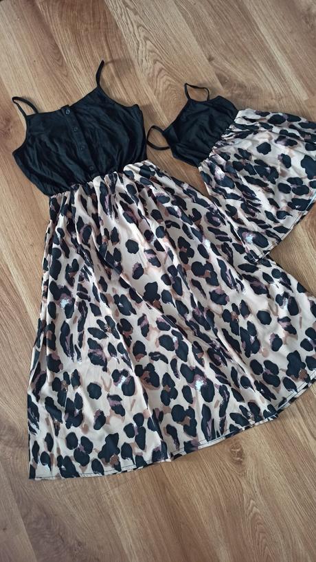 Rôzne veľkosti set šaty mama a dcéra, 92 / m