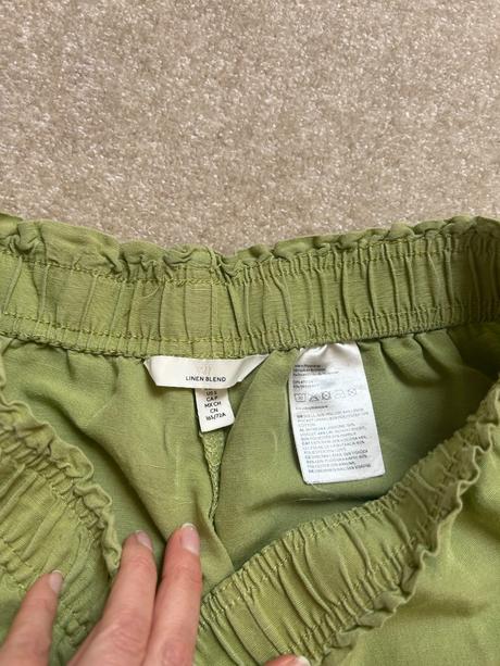 Ľanové kraťasy veľ.s h&m, h&m,s